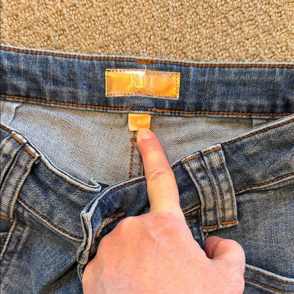 Kut from the Kloth Classic Blue Jeans - Picture 2 of 3